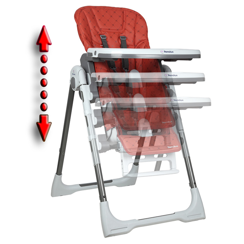 Chaise haute Vision Terracotta 