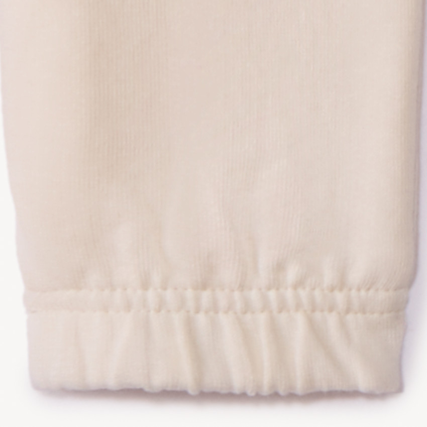 Pantalon de jogging uni en molleton pour bébé fille 