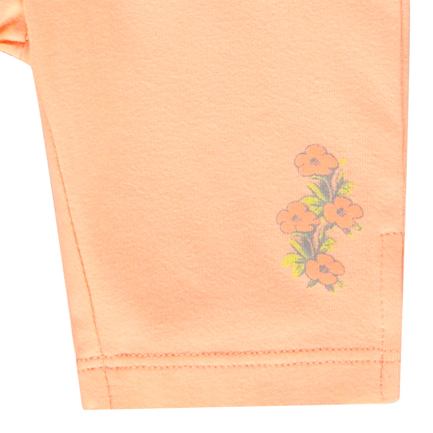 Drie-delige set in jersey body + corsaire + slabbetje Marie Disney voor meisjes 