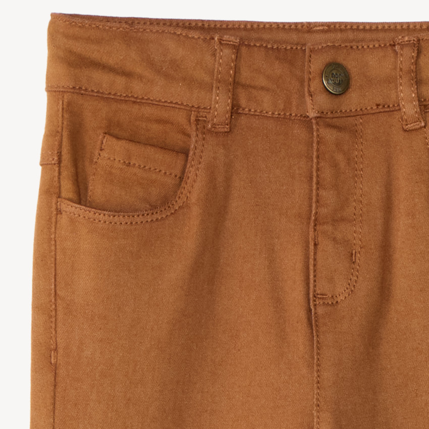 Pantalon bébé garçon en denim uni 