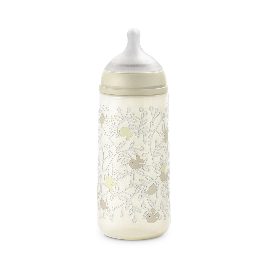 Biberon 360ml avec tétine SX Pro L Birdies beige 