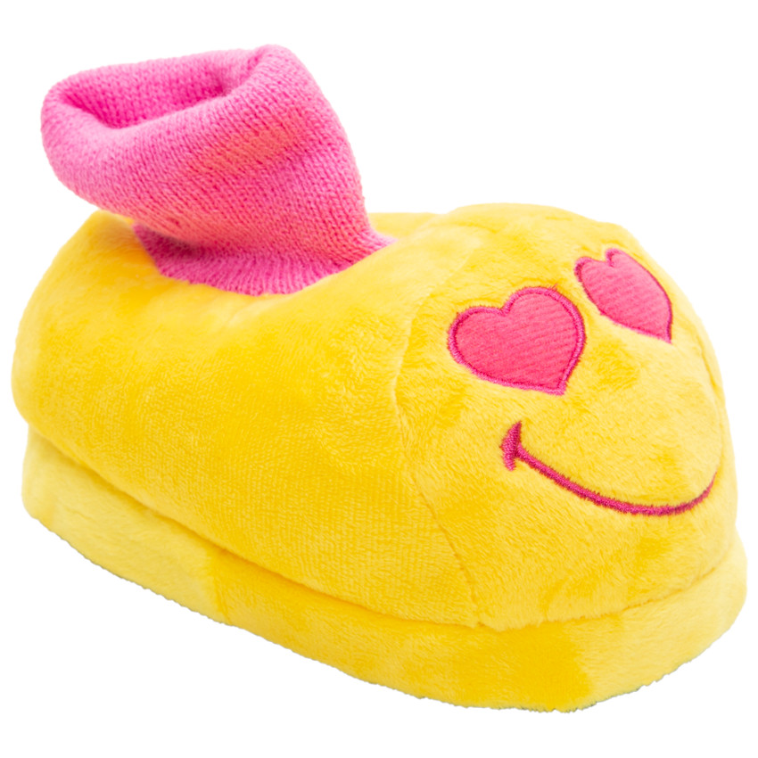Chaussons peluche brodés SmileyWorld du 24 au 27 
