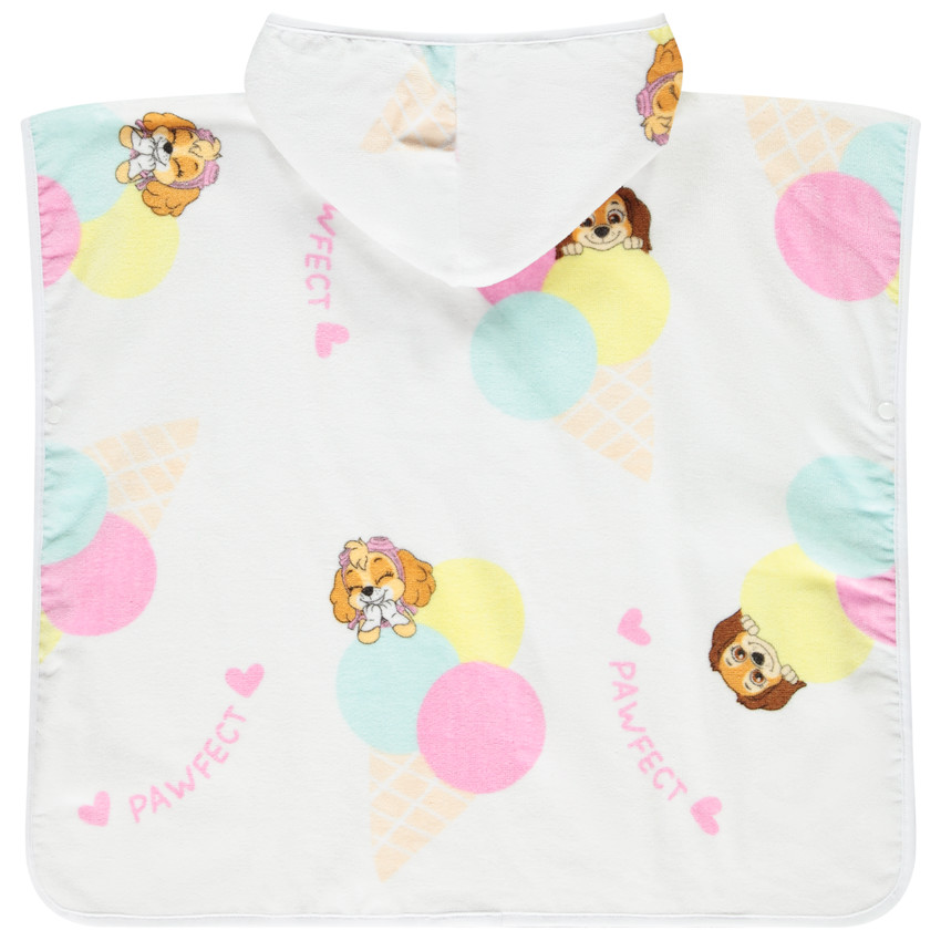 Poncho de bain imprimé Stella & Liberty Pat'Patrouille pour fille 