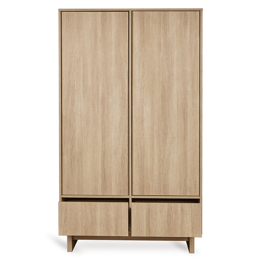 Armoire 2 portes Kyo Honey Ash 