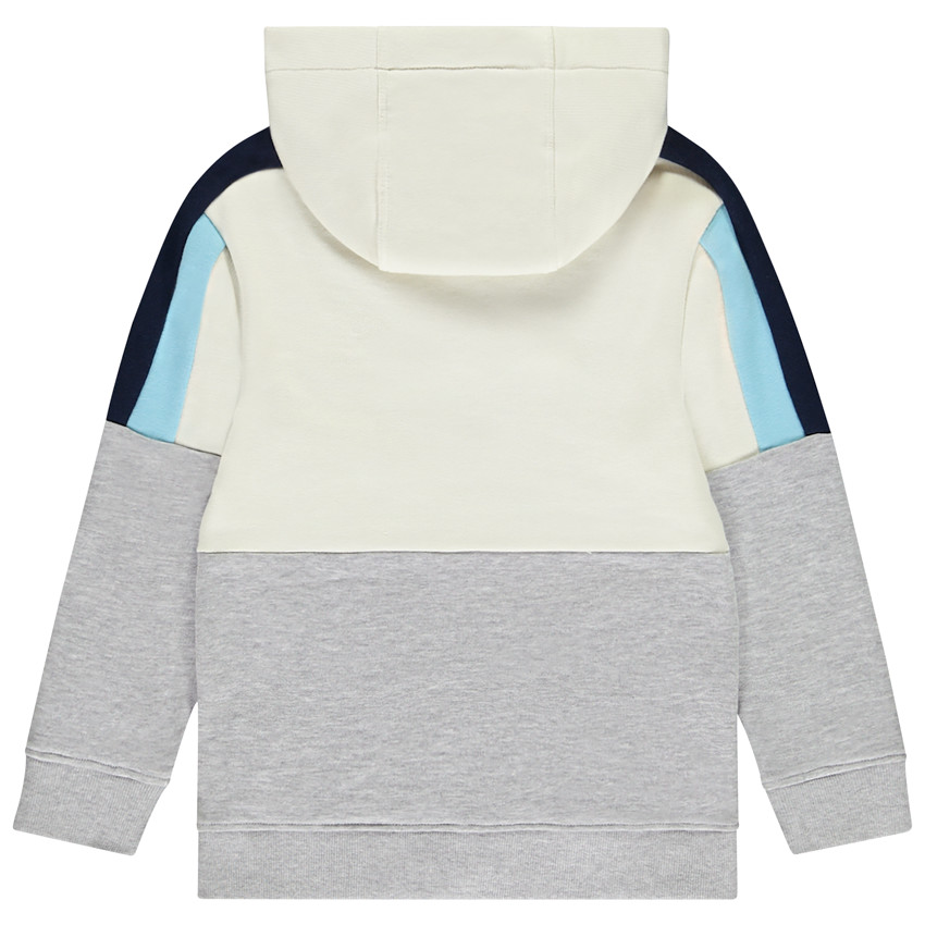 Sweatshirt met kleurblok effect en zakken voor jongens 