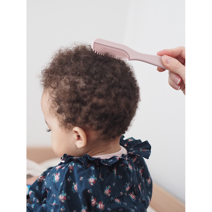 Brosse + Peigne Old Pink 
