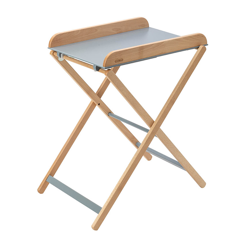 Table à langer pliante Jade hybride bleu gris 