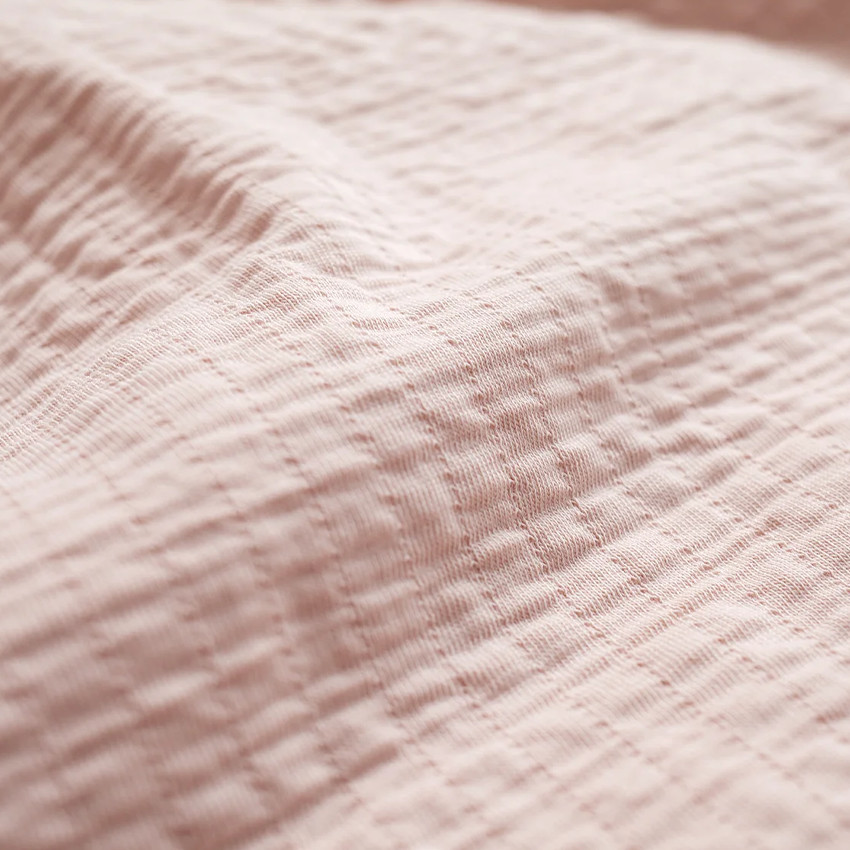 Bavoir Bandana waterproof Tetra Jersey Blush 25cm 