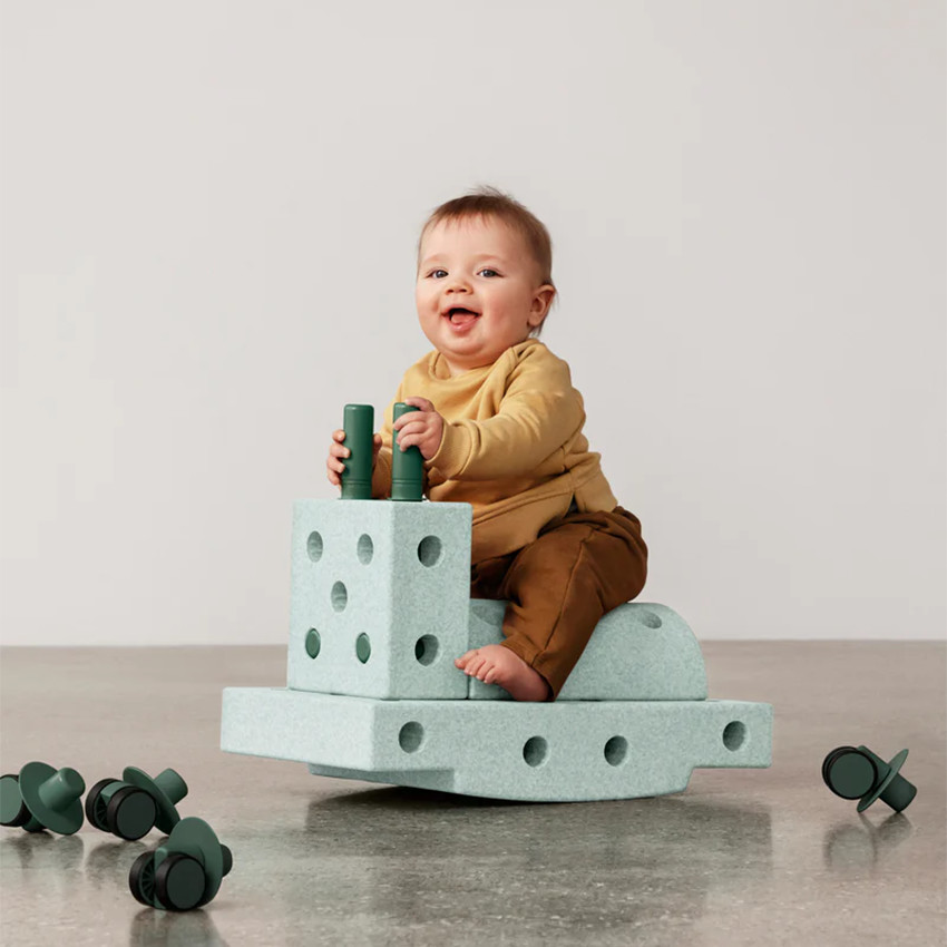 Bouw Curiosity Set – Ocean Mint / Forest Green 