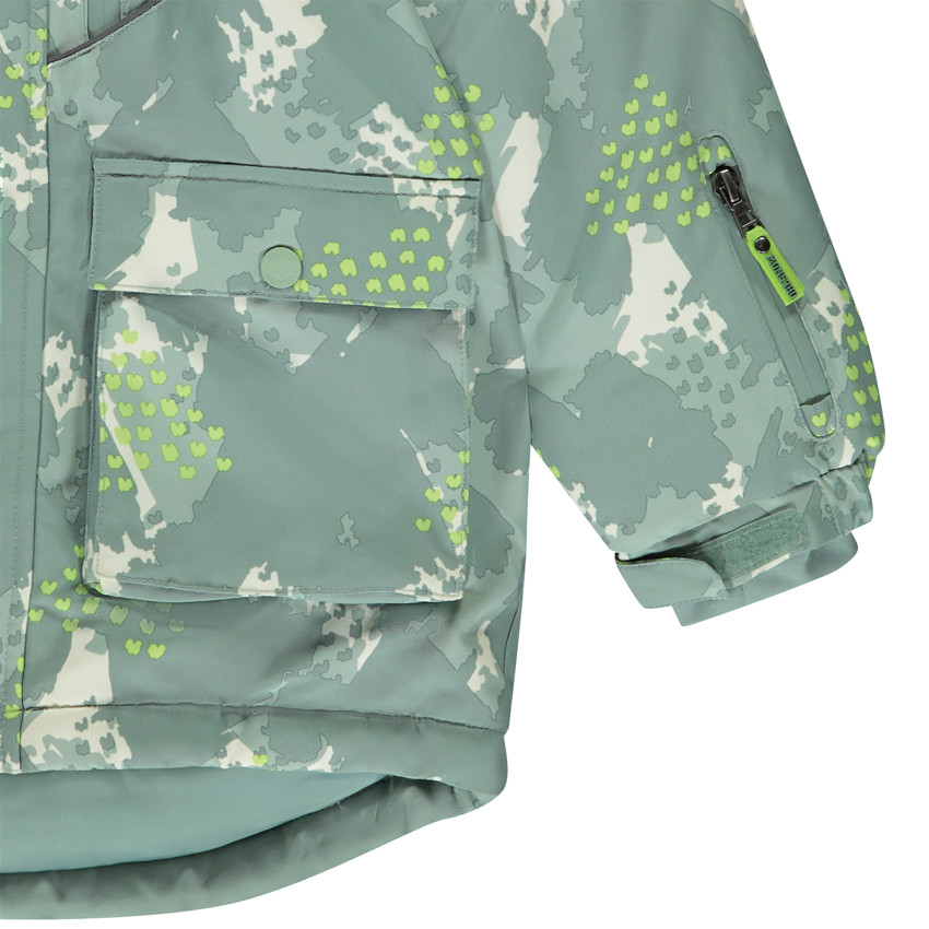 Gevoerde skijas met fantasieafdruk voor jongen 