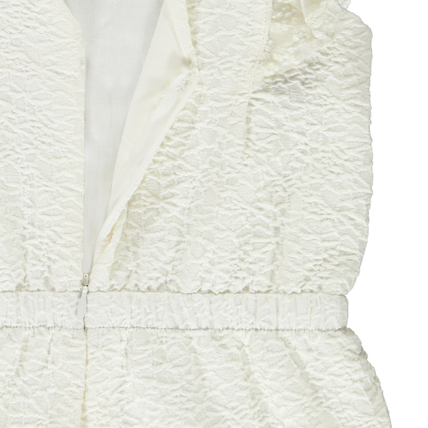 Ceremonieel jacquard jumpsuit voor meisjes 