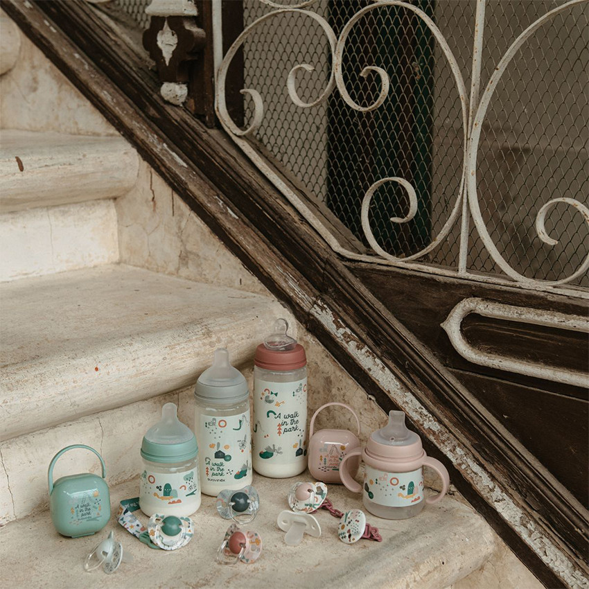 Fopspeenketting Walk in the park Geel 