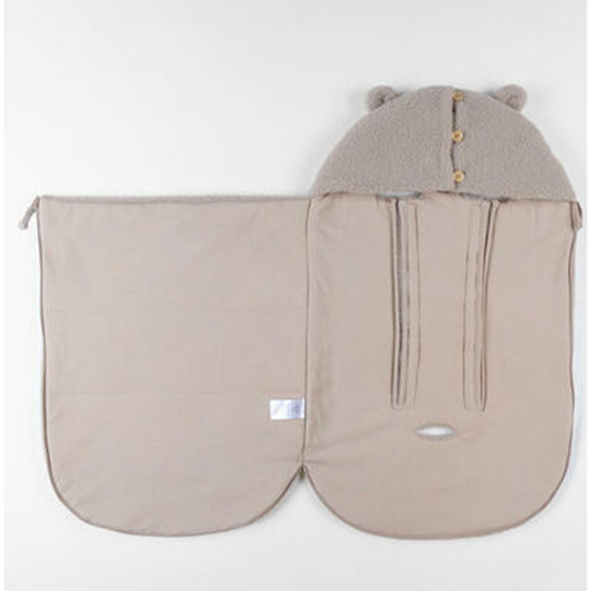 Nid d'ange Sherpa Taupe M&M 