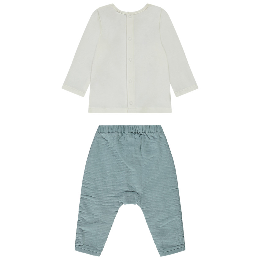 Ensemble 2 pièces dinosaures pour bébé garçon 