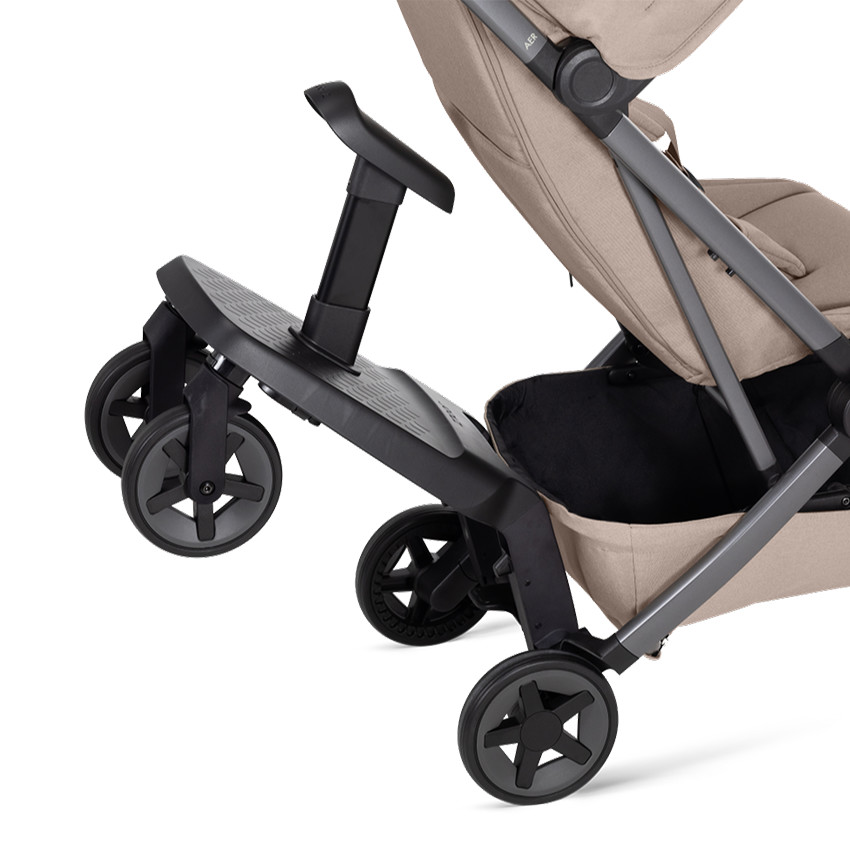 Meerijdplankje met zitting voor wandelwagen buggy Joolz Aer2 Zwart 