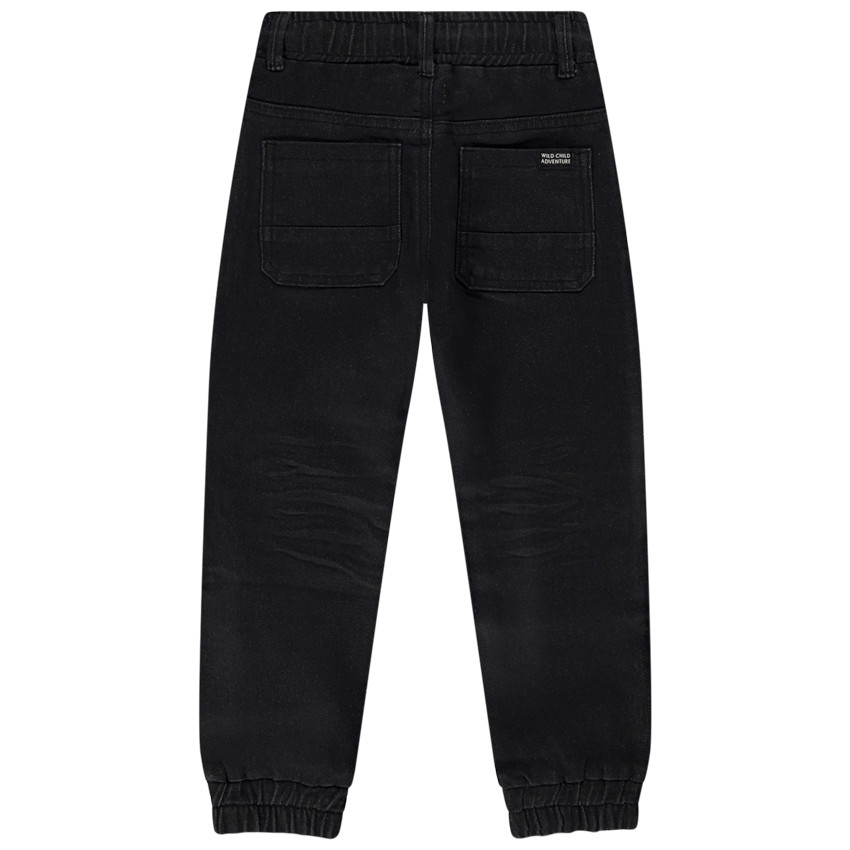 Jean jogger uni pour garçon 