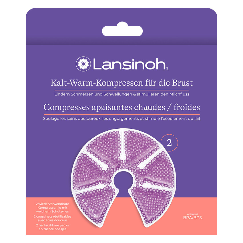 Compresses apaisantes chaudes/ froides 3-en1 