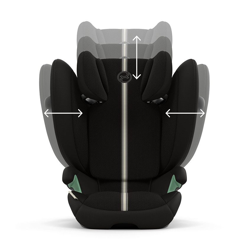 Siège-auto pliable Solution G2 i-Fix Plus moon black 