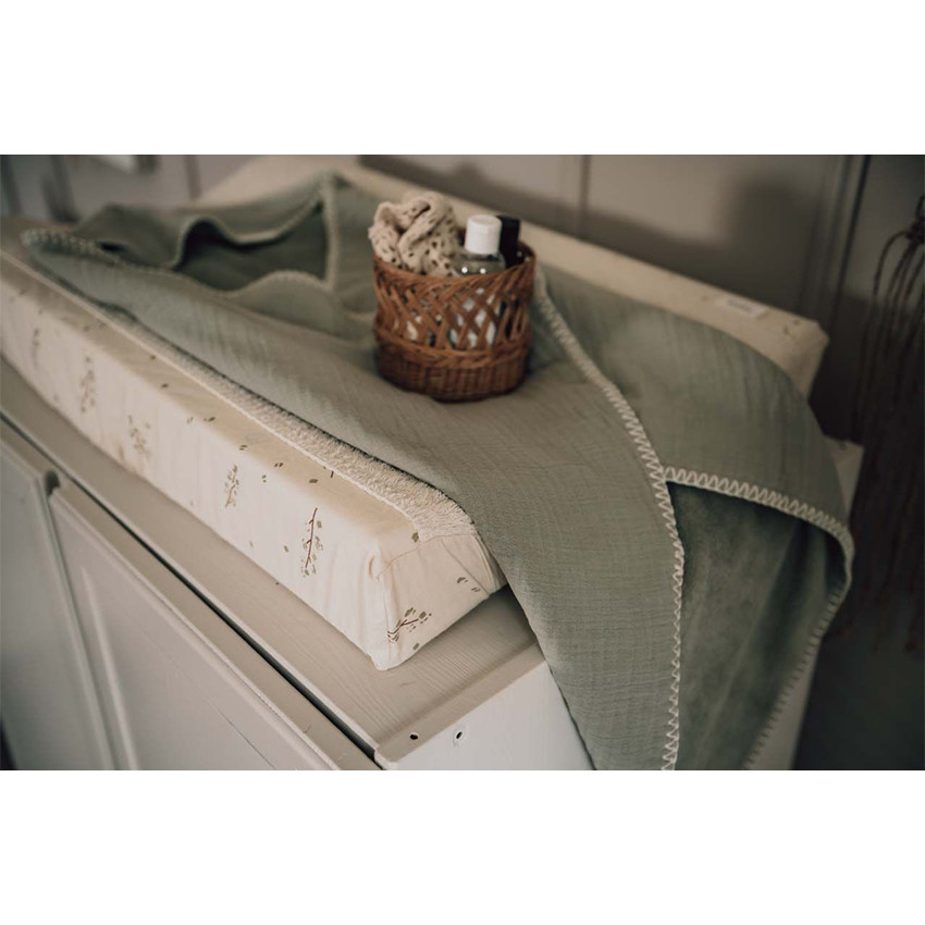 Couverture enveloppante Faro Sage 100x100cm  