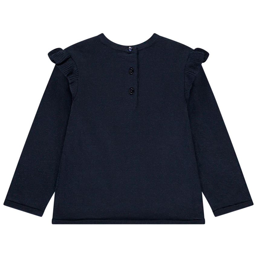 Trui met lange mouwen met print fantasie voor meisjes 