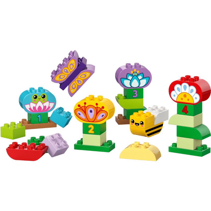 CONSTRUCTION JARDIN CREATIF ET FLEURS DUPLO 
