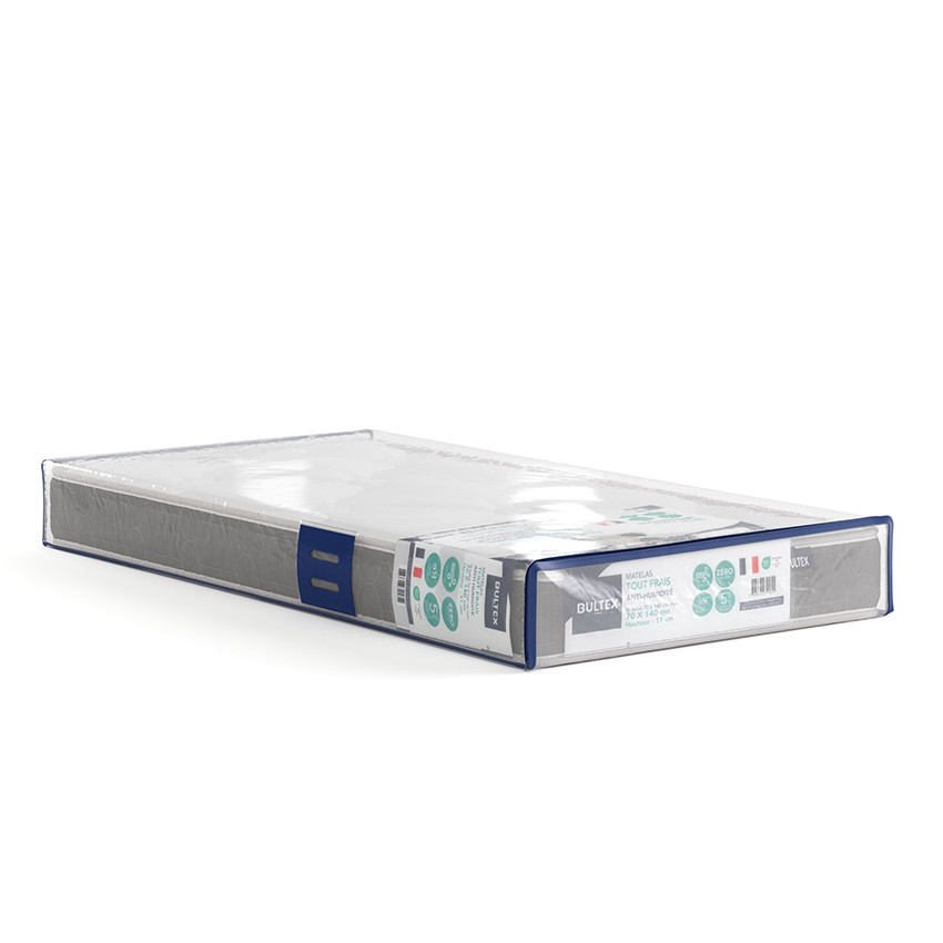Matelas anti-humidité Boutchou Frais + valisette 70 x 140 cm 
