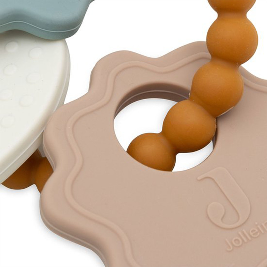 Anneau de dentition porte-clés silicone Lovely Birds 