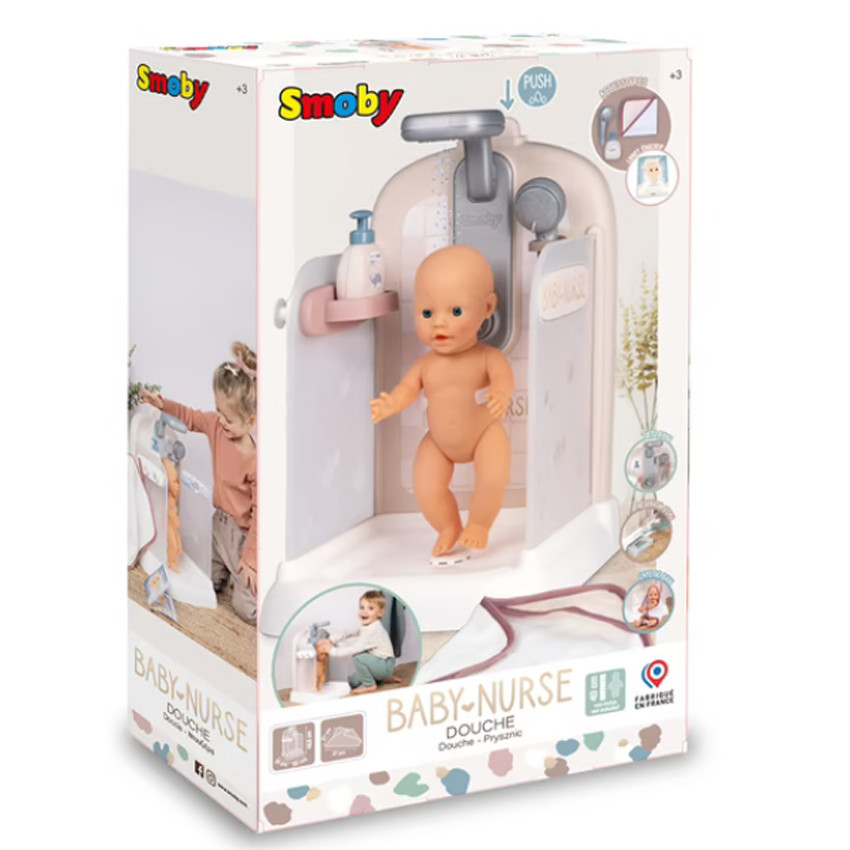 Douche pour poupée Baby Nurse 3ans+ 