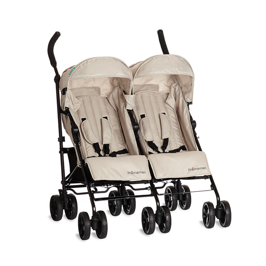 Poussette Twin - Beige 