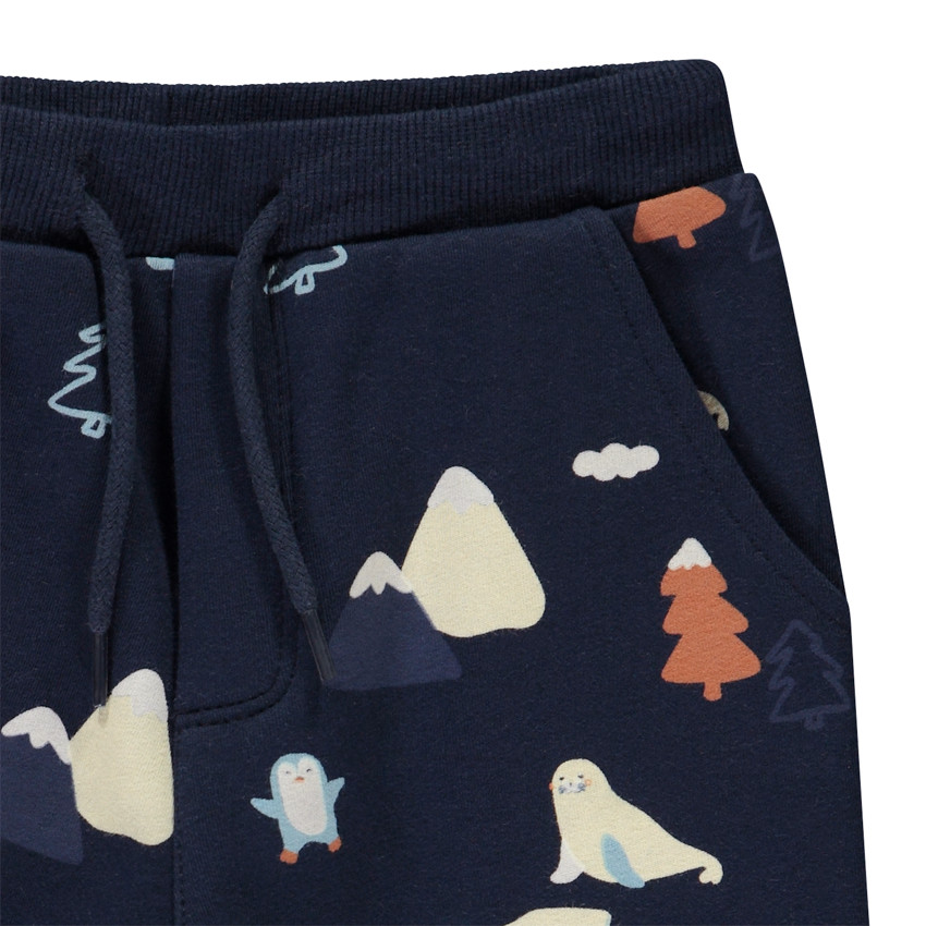 Jogging molleton imprimé Arctique pour bébé garçon 