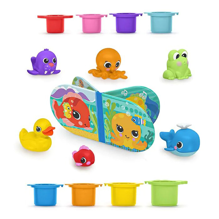 Lot jeux de bain Splash Splash 15pcs 6m+ 