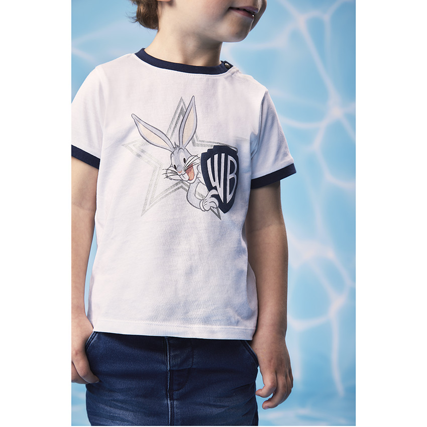 Korte mouwen T-shirt met Bugs Bunny voor baby jongen 