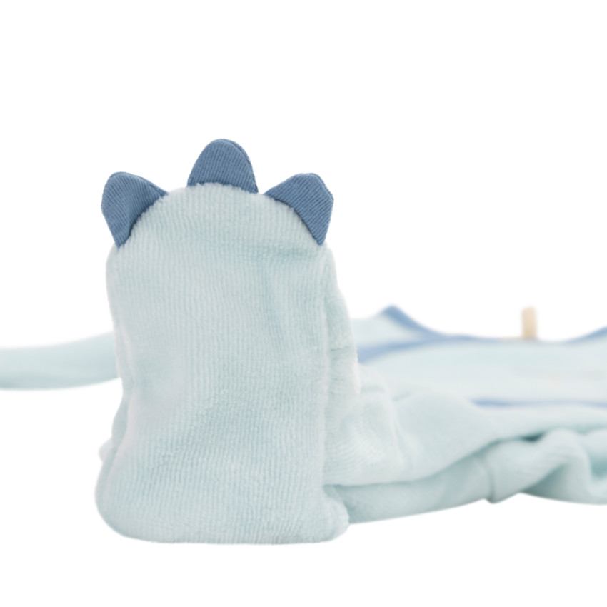 Dors-bien en velours Mes Amis les Dinos pour bébé garçon 