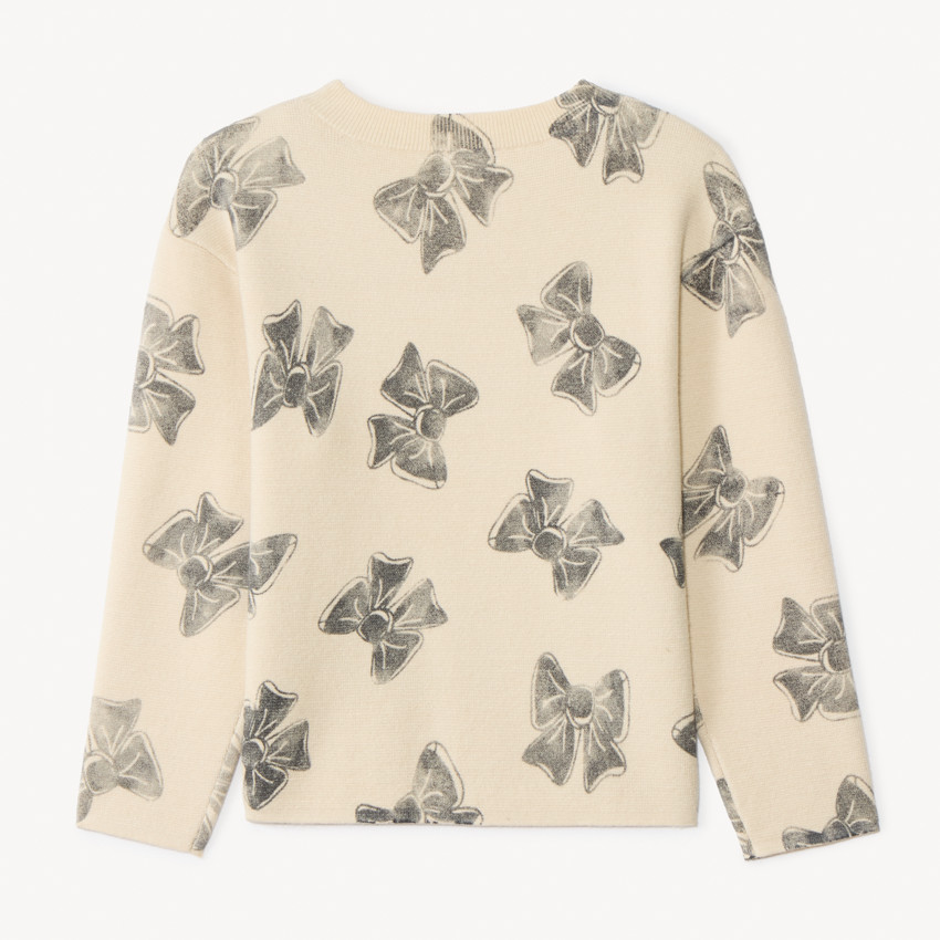 Oversized milano sweatshirt met fantasieprint voor meisjes 