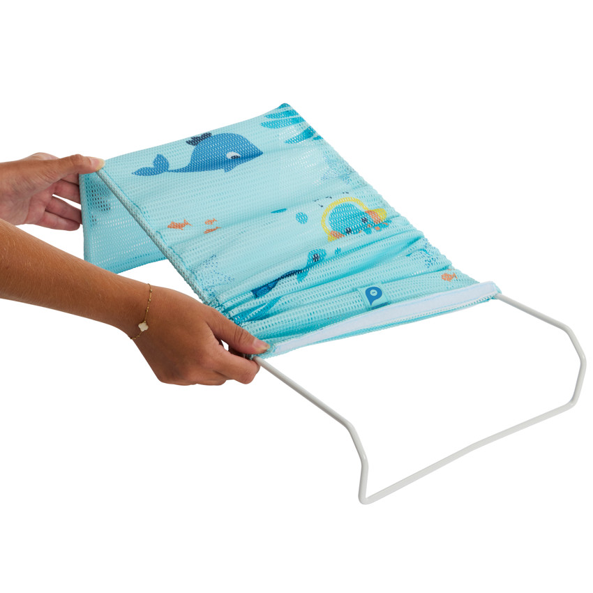 Transat de bain en mesh Aloha bleu 