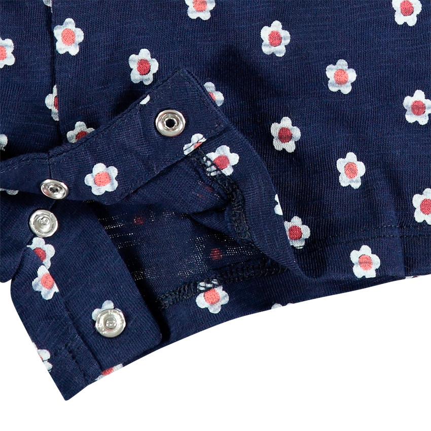 Combinaison courte à fleurs  