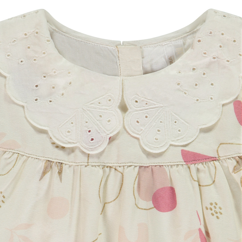 Ensemble Tuniek mouwloze trui effen onderbroek voor meisjes 