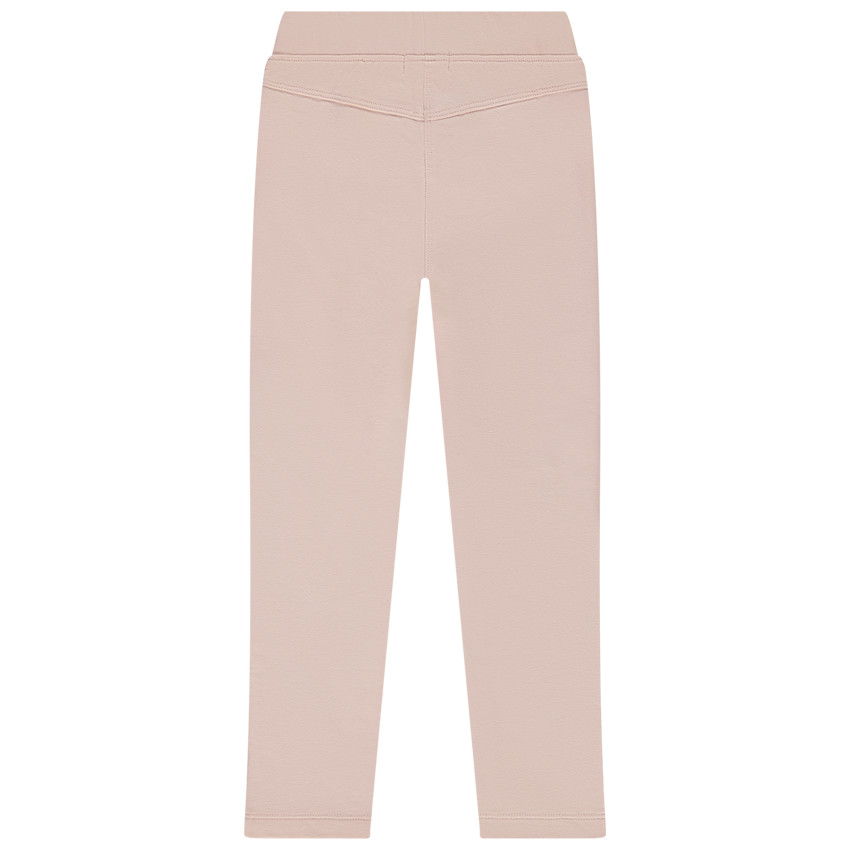 Jegging en molleton uni fille 