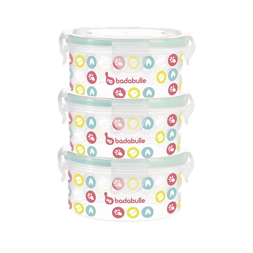 Pot de conservation 300ml - 3 pièces 