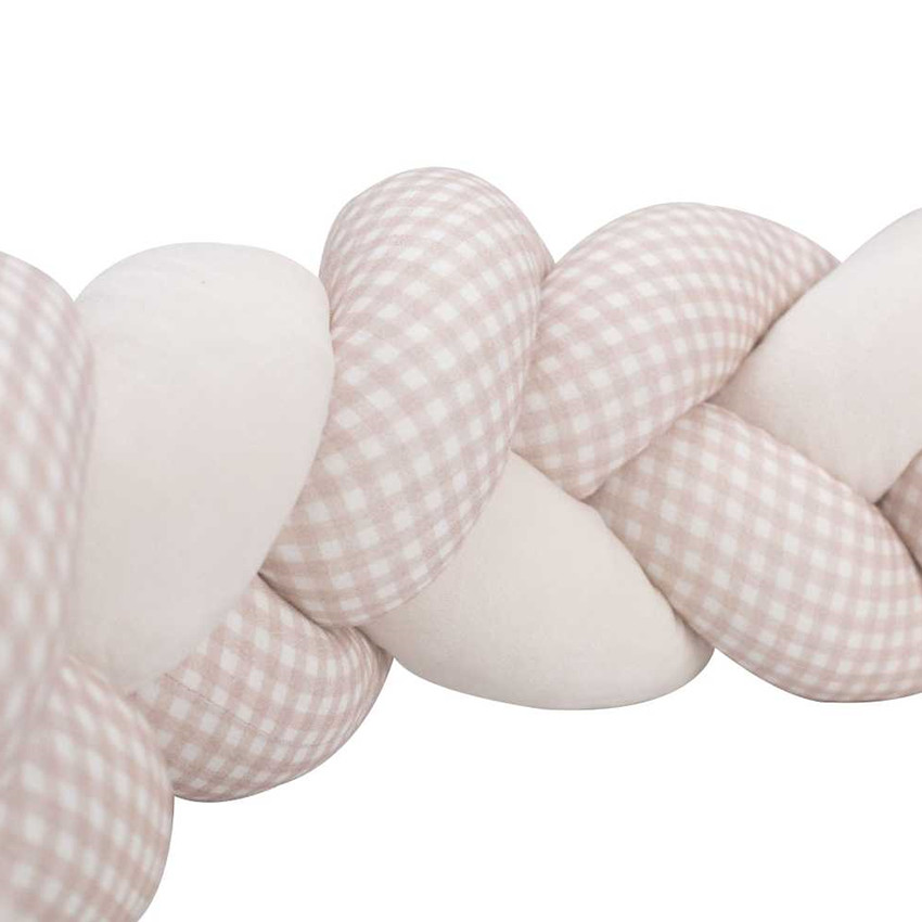 Tresse décorative Vichy - 200 cm - Ecru 