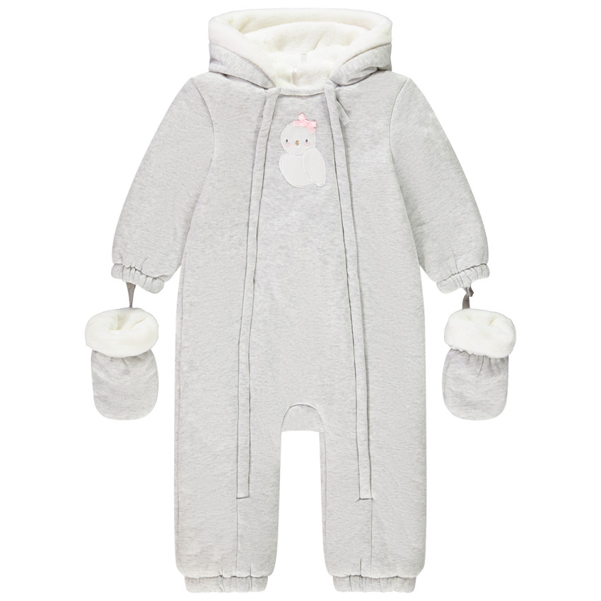 Pilotenpak fleece voor meisjes met verschillende afwerkingen volgens de leeftijd 