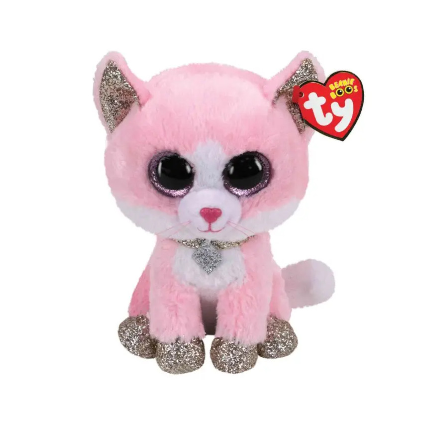 Peluche Beanie Boo's 15 cm - Fiona le chat 