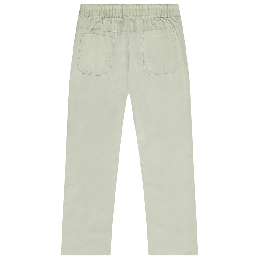 Pantalon uni en toile pour garçon  