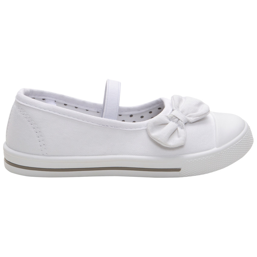 Babies van stof met knoop en elastische band 