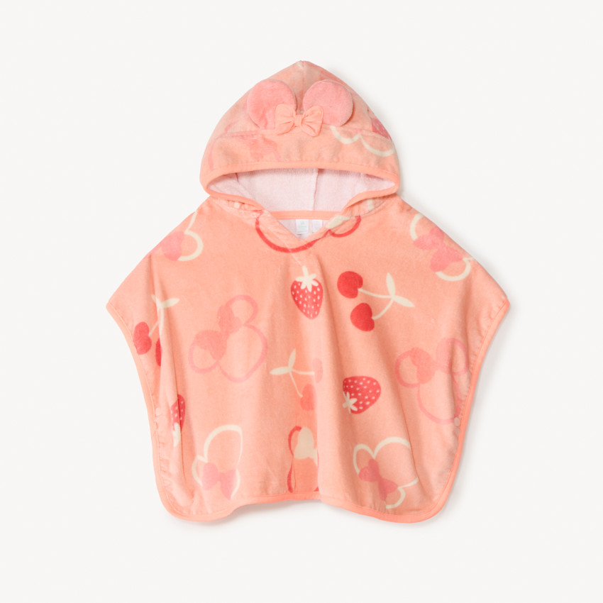 Poncho de bain ludique Minnie Disney pour bébé fille 