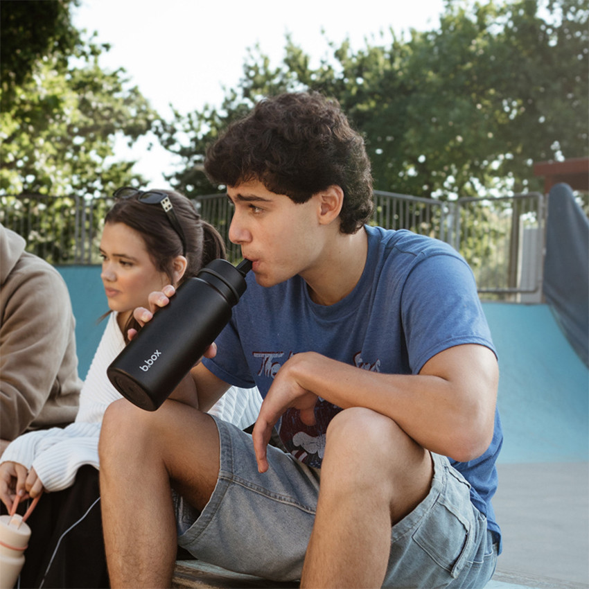 Gourde Isotherme Flip Top 1L Noir 