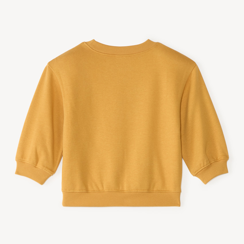 Oversized sweatshirt voor babyjongen met fantasieprint 