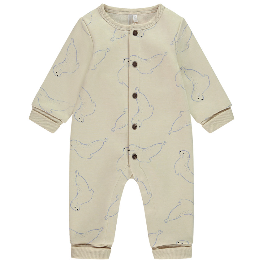 Combinaison longue évolutive imprimé phoques pour bébé 