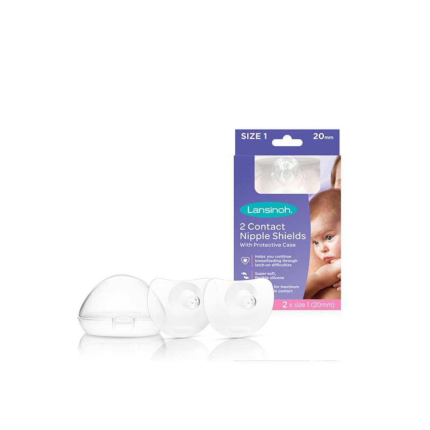 Protège mamelons Contact + étui de protection- T1 