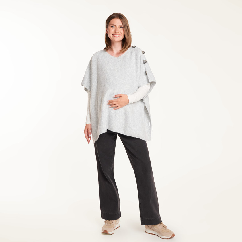 Pull cape de grossesse 